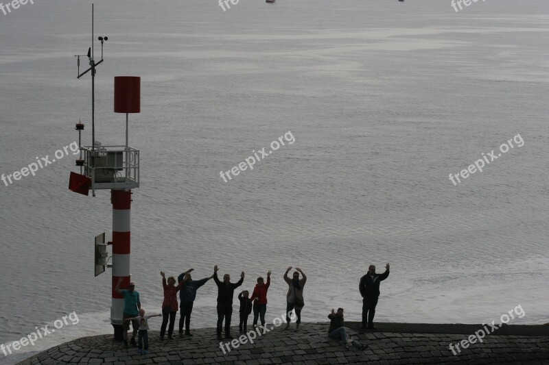 Summer Vacation Terschelling Brandaris Farewell Boat