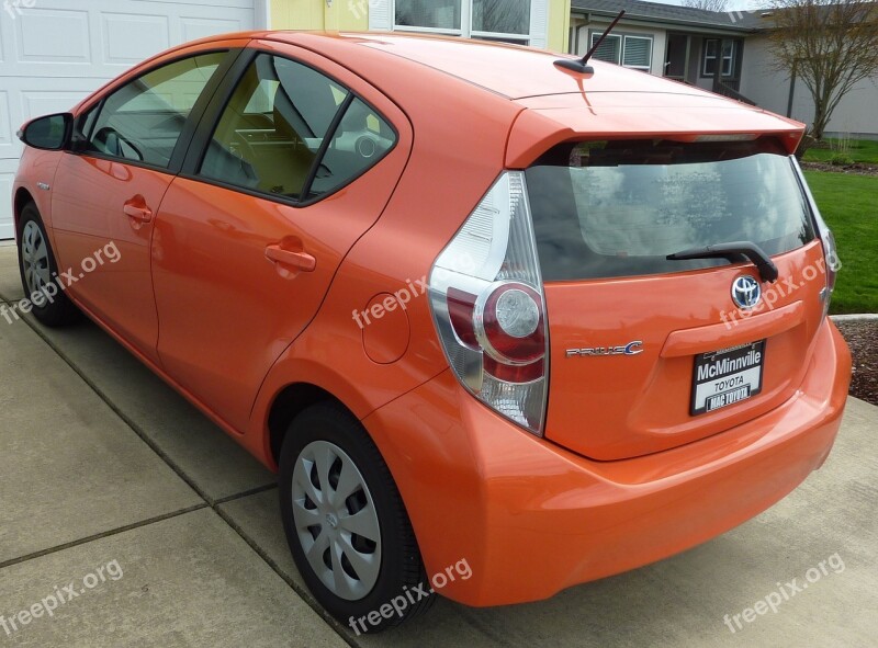 Prius Hybrid Car Electric Mileage