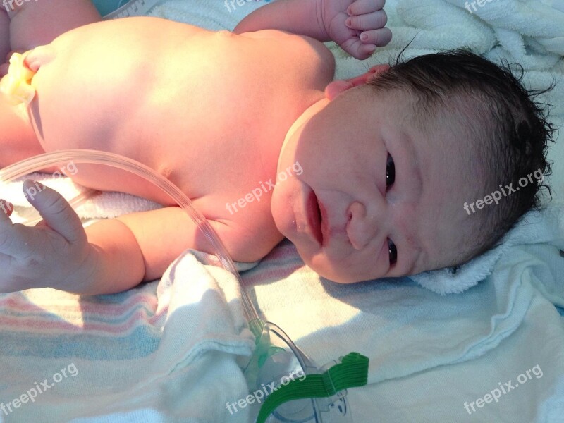 Newborn Birth Baby Baby Girl Cute