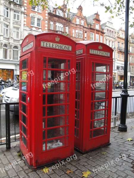 London Red Phone Booth England