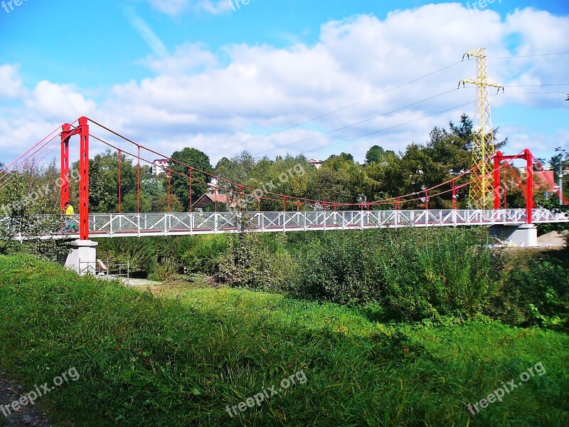 Bridge Building Steel Frame Architecture View