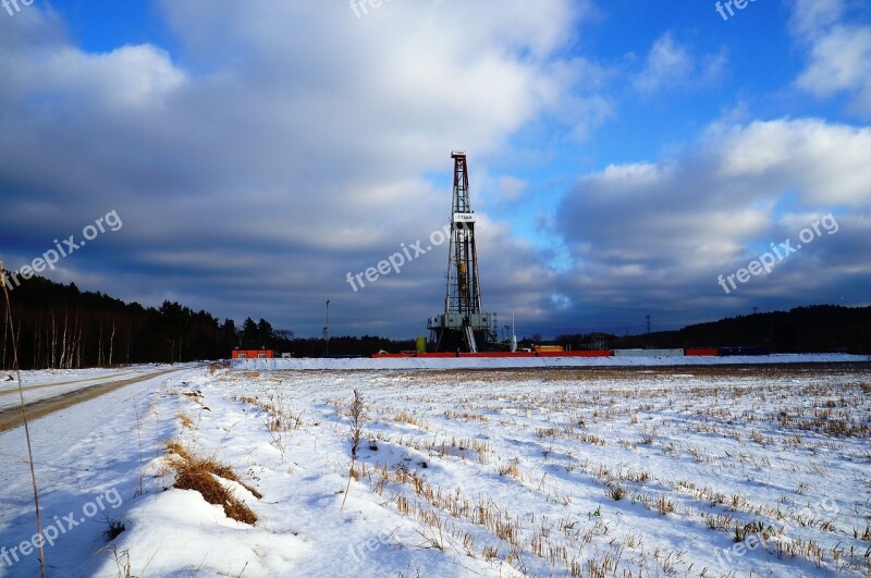 Natural Gas Search Oil Rig Drilling Rig Free Photos