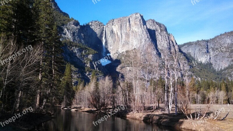 Yosemite California National Park Nature