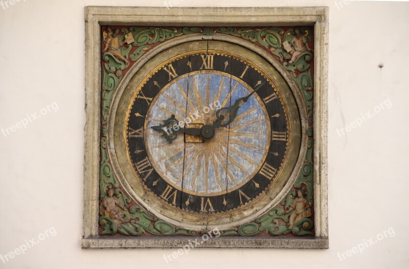 Clock Tower Antique Thalene Medieval