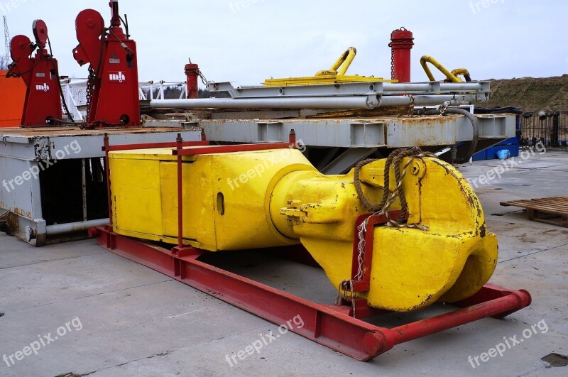 Drilling Rig Shale Gas Drilling Hook Natural Gas Free Photos