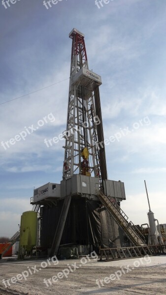 Natural Gas Search Oil Rig Drilling Rig Free Photos