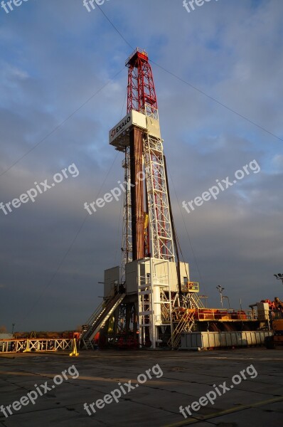 Natural Gas Search Oil Rig Drilling Rig Free Photos