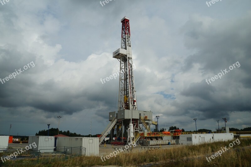 Natural Gas Search Oil Rig Drilling Rig Free Photos