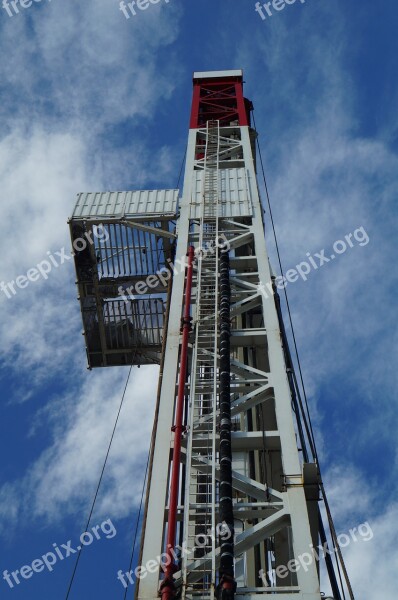 Gas Oil Rig Drilling Rig Free Photos