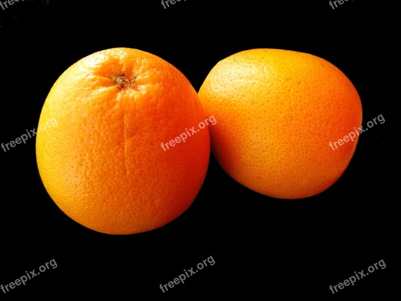 Fruit Pomelos Bright Colors Contrast Exotic