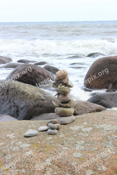 Balance Baltic Sea Beach Sea Rügen