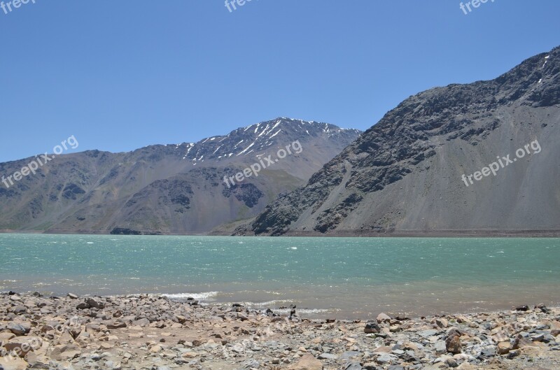 Landscape Mountain Mountain River Lake Mountain Landscape