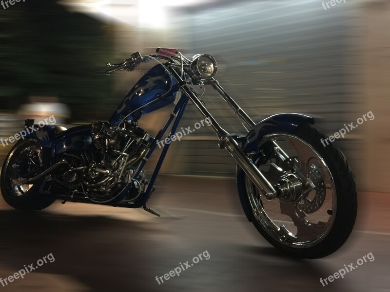 Motorcycle Motor Motion Free Photos