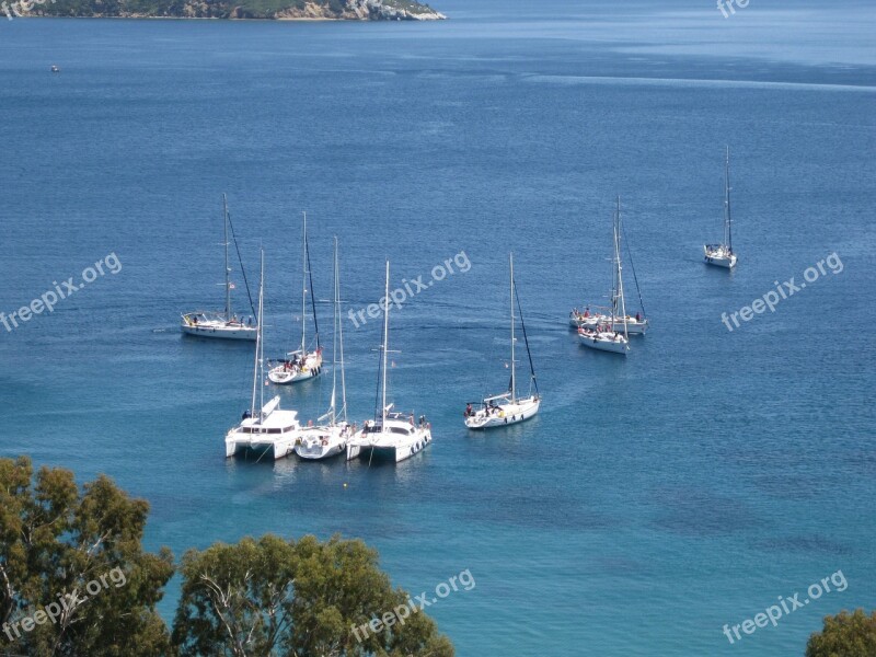 Island Greece Summer Travel Landscape