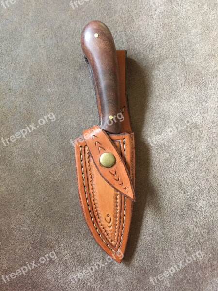 Knife Sheath Tool Handcrafted Free Photos