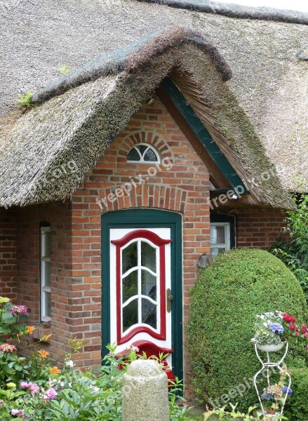 House Roof Reed Building Thatched Roof