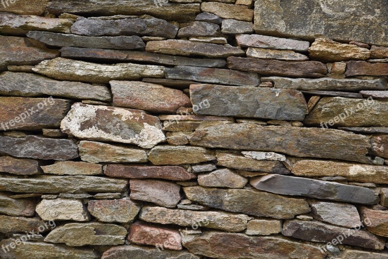 Stone Wall Wall Old Stones Background