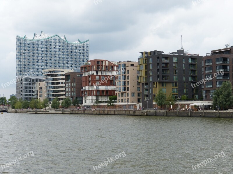 Hamburg Hanseatic City Architecture Harbour City City