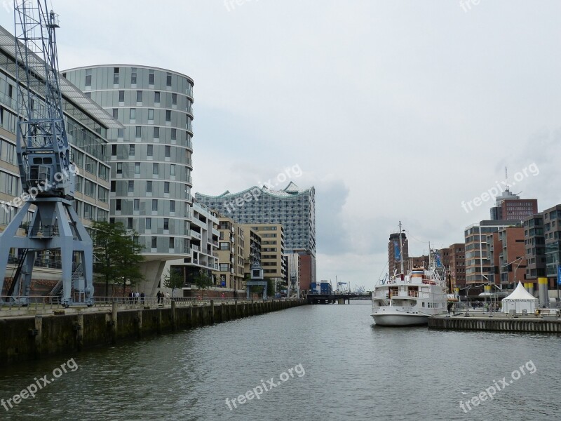 Hamburg Hanseatic City Architecture Harbour City City