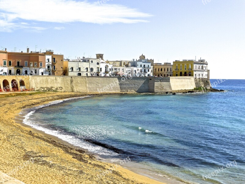 Beach Bay Inlet Galipoli Italy