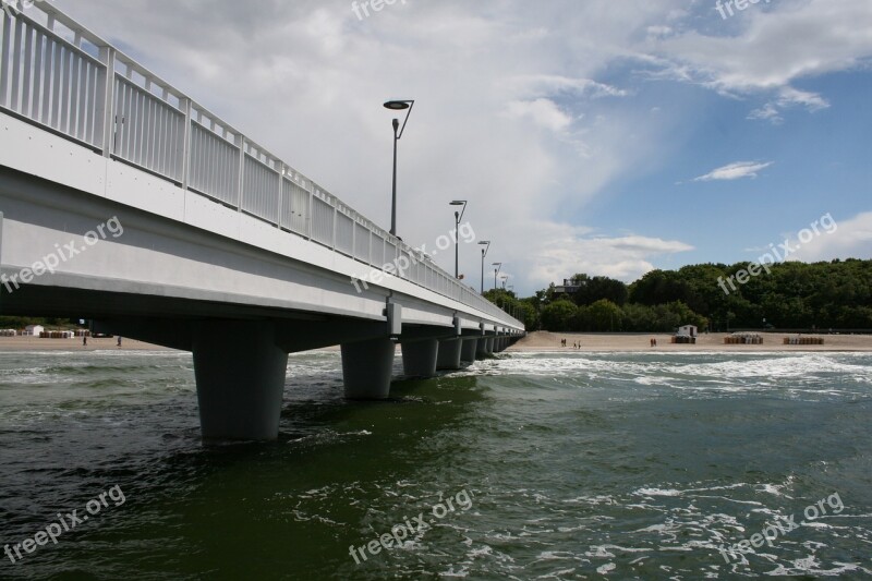 The Baltic Sea Sea The Pier Beach The Coast