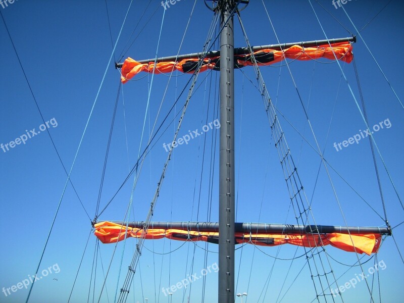 Rigging Sail Ship Sailing Vessel Mast