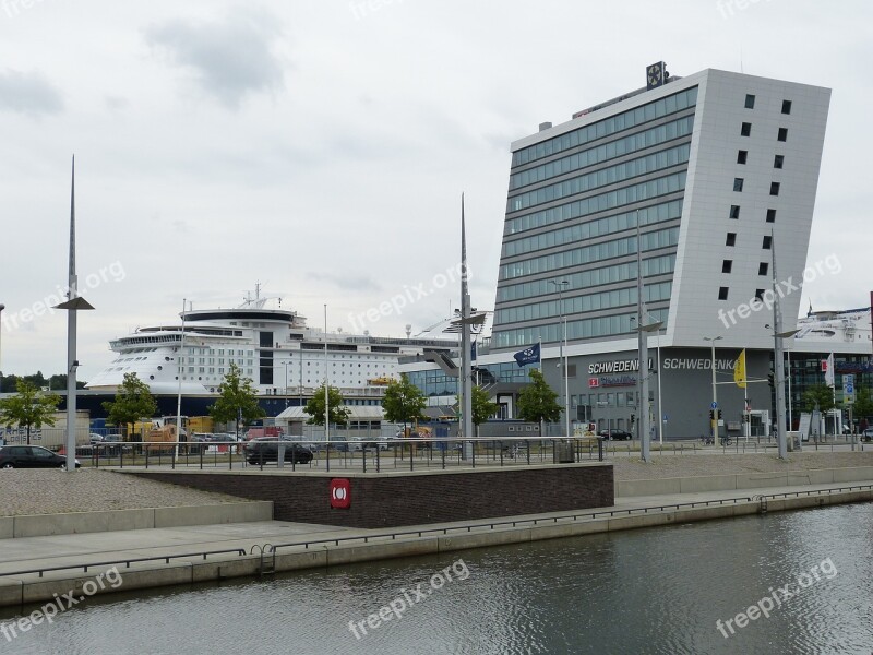 Kiel Mecklenburg Port Ship Ferry