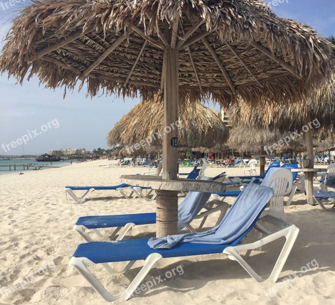 Palapa Aruba Sand Beach Vacation