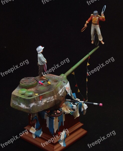 Circus Miniature War Free Photos