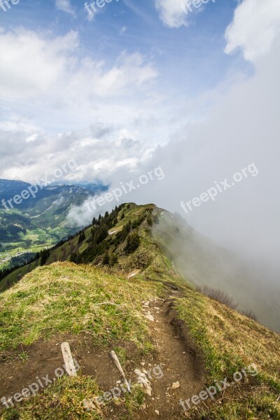 Kanzelwand Mountain Riezlern Allgäu Nature