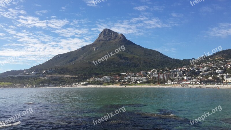 Ocean Beach Cape Town Lions Head South Africa