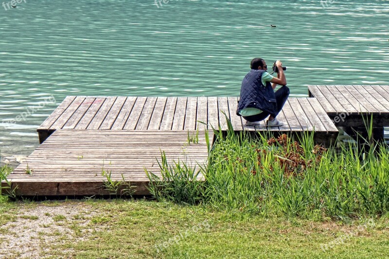 Boardwalk Web Water Jetty Person