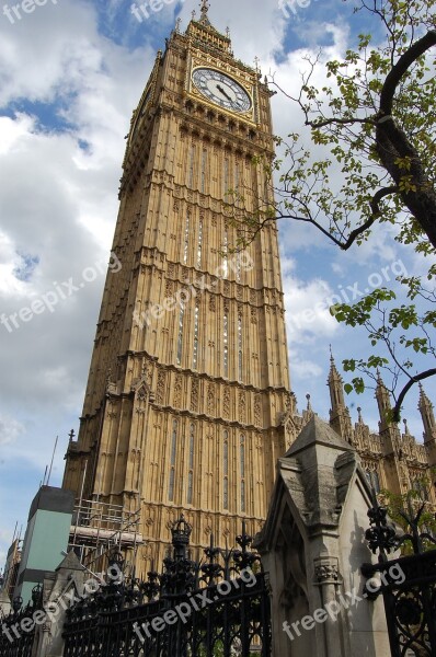 London Parliament Big Ben Free Photos