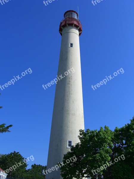 Lighthouse Cape May Landmark New Jersey Tower