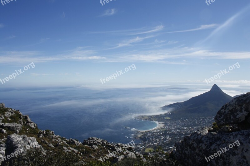 Lions Head Table Mountain Cape Town South Africa Free Photos