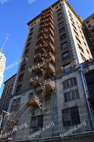 Stairs Building Urban Departments Texas