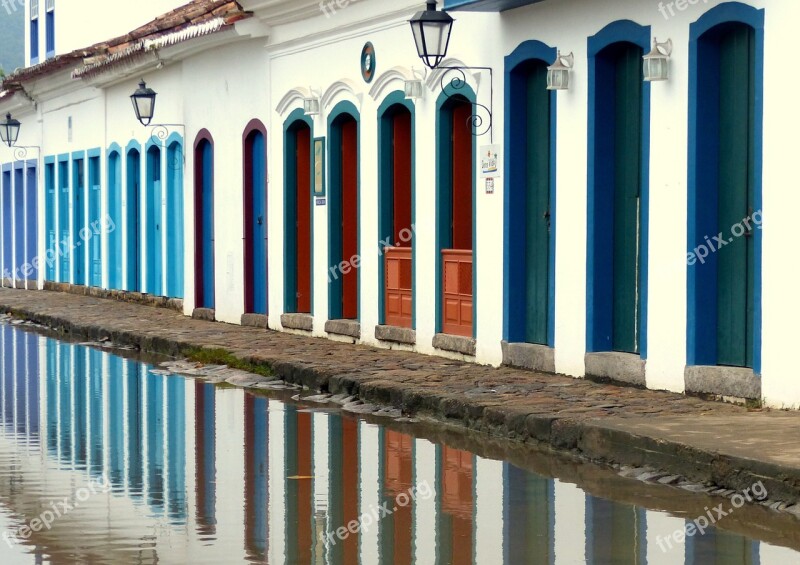 Paraty Rio De Janeiro Architecture Colonial Historic Centre