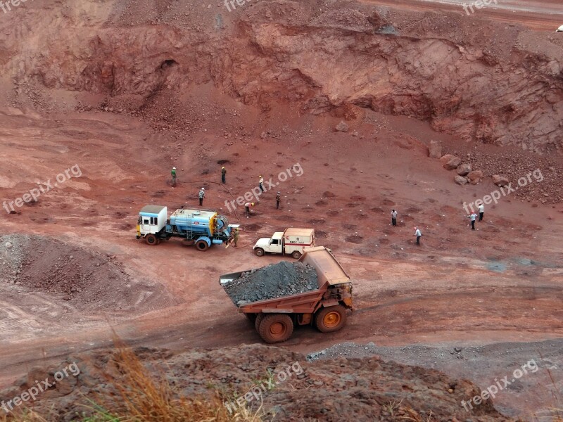 Mining Iron Ore Mine Transport Dumper