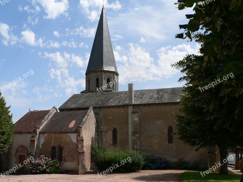 Bell Tower Church Village Pierre Heritage