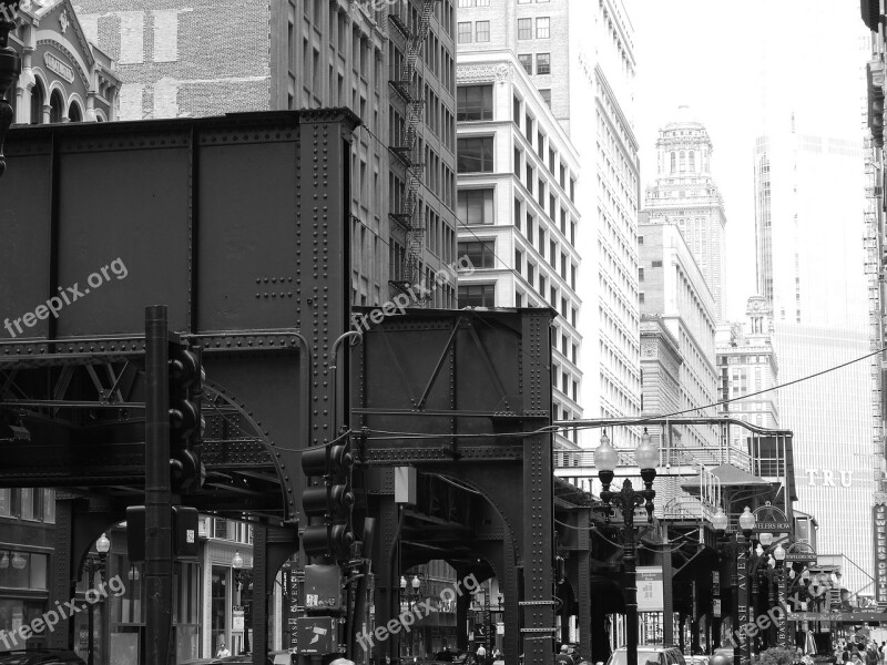 Chicago L Train Illinois City