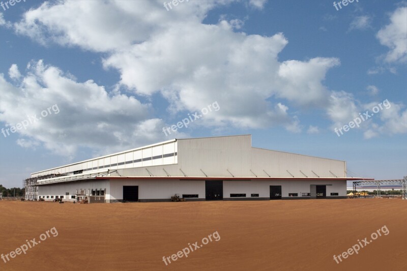 Building Construction Sky Clouds Architecture