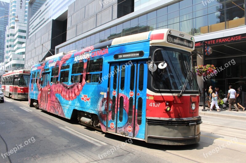 Streetcar Toronto City Urban Transportation