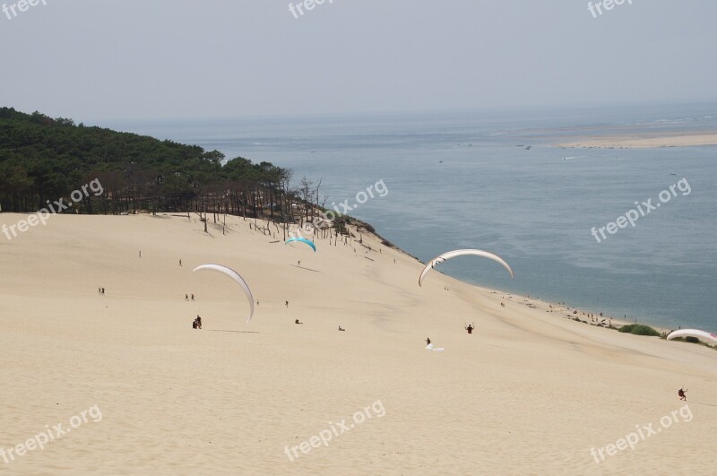 Paragliding Mountain Paraglider Flying Freedom