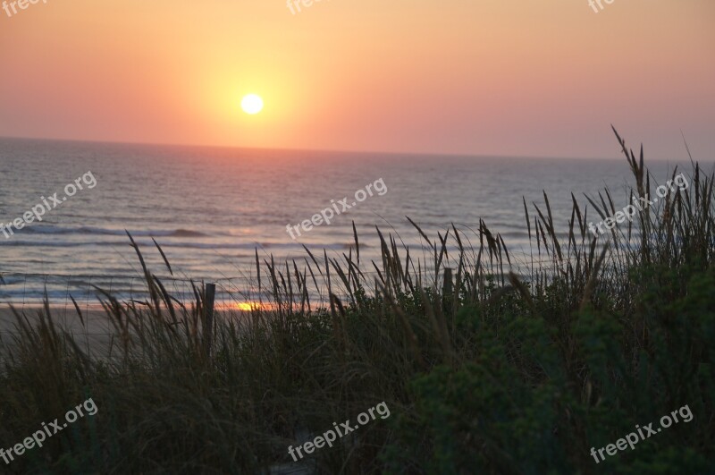 Biscarrosse Atlantic Dune Ocean Sea