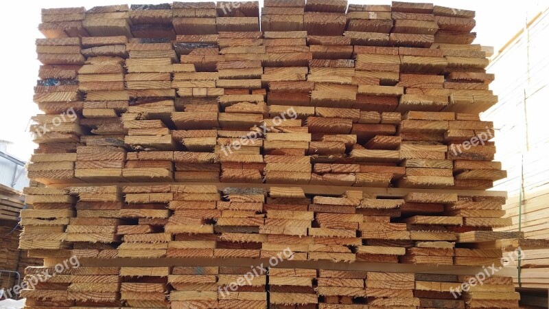 Boards Wood Construction Materials Building Free Photos