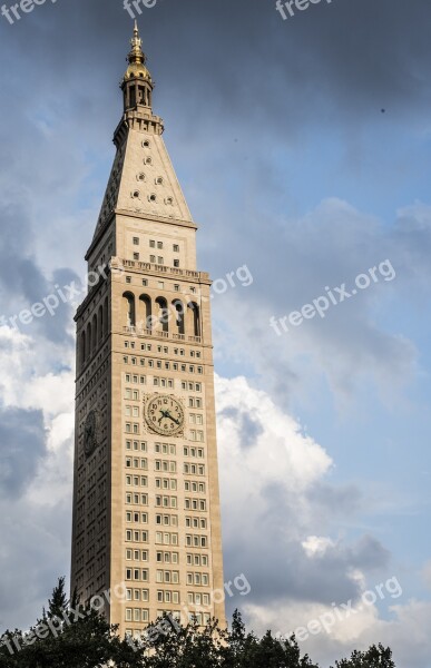 Tower Clock The Clock Tower Architecture City