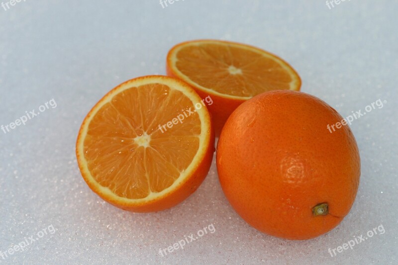 Orange Vitamins Fruit Krupnyj Plan Citrus