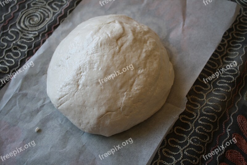 Food Dough Bread Kitchen Baking