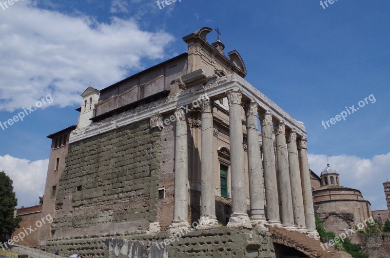 Rome Forum Italy Landmark Ancient