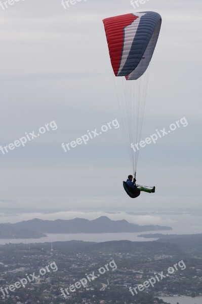 Norway Mountains Scandinavia Travel Paragliding